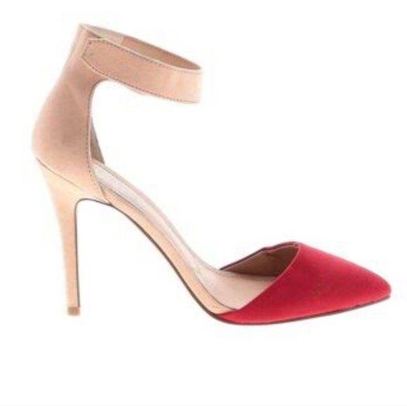 Charles David Shoes - CHARLES BY CHARLE DAVID RED PUMP  SLIP ON HEELS SIZE 7.5 👠 Usa